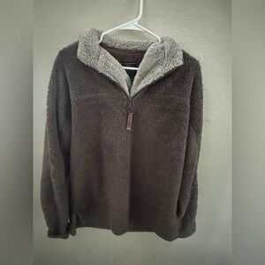 XS Brown 1/4 Zip Fleece True Grit
True Grit are Uni-Sex